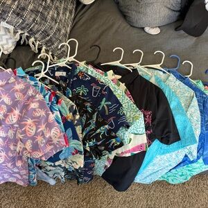 Chubbies Men's Colorful Patterned Short Sleeved Button Down Collection